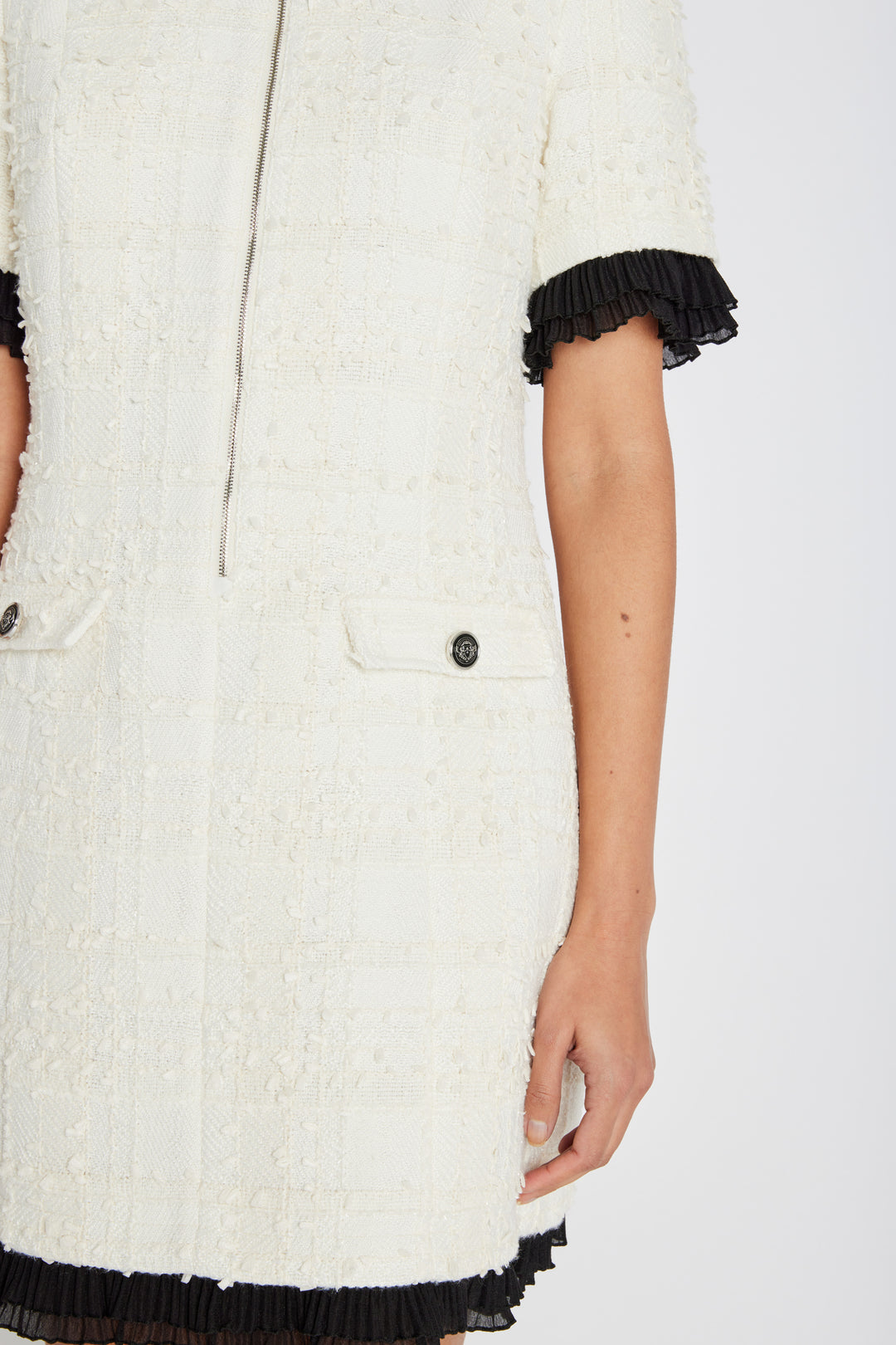 Bruuns Bazaar Women GaussiaBBZenny dress Dress White Cream