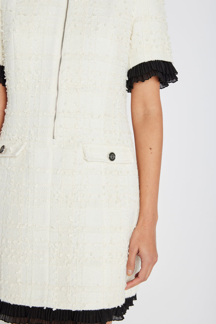 Bruuns Bazaar Women GaussiaBBZenny dress Dress White Cream