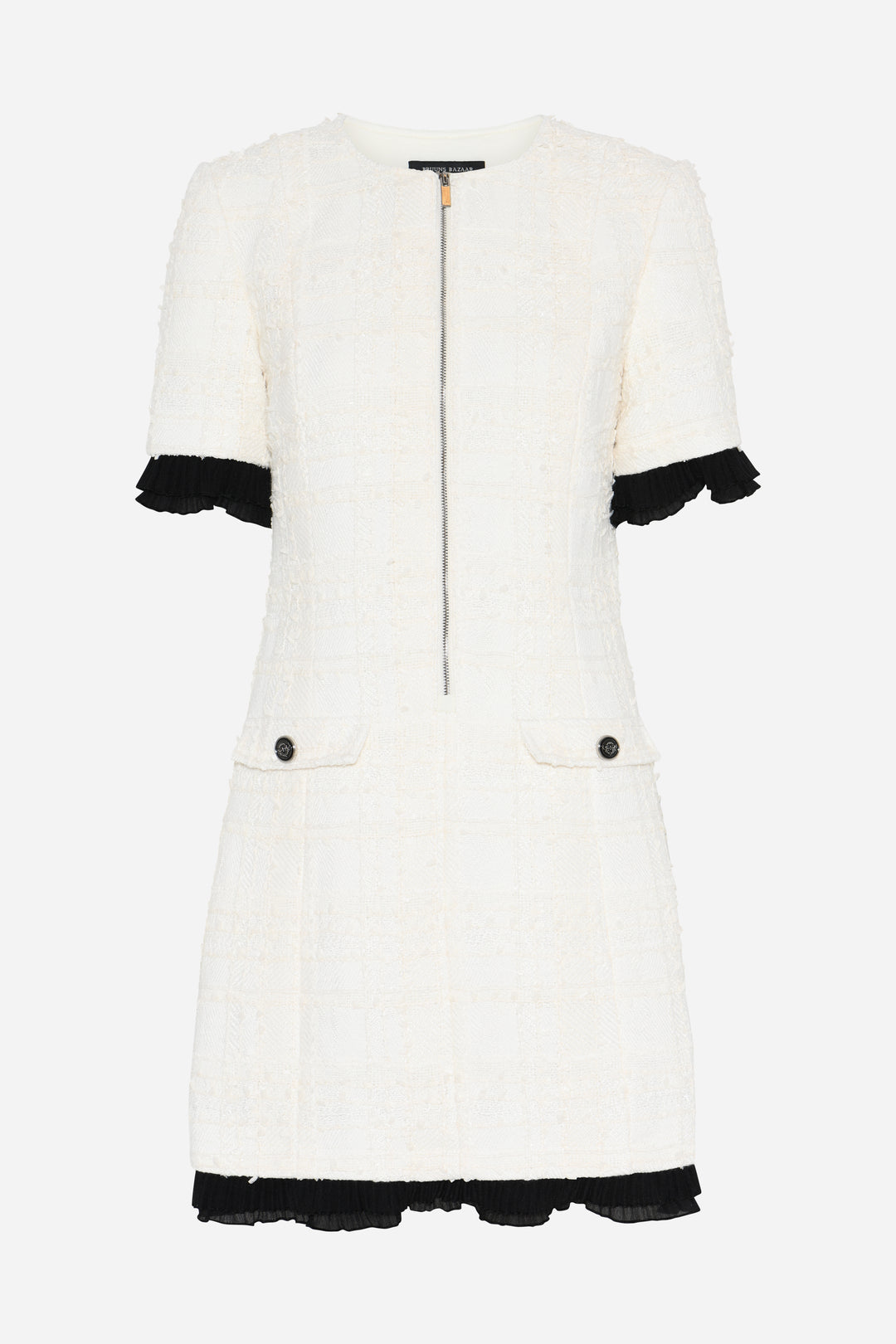 Bruuns Bazaar Women GaussiaBBZenny dress Dress White Cream