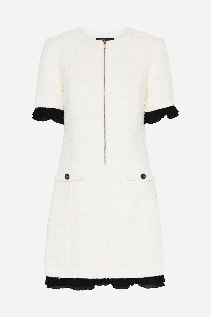 Bruuns Bazaar Women GaussiaBBZenny dress Dress White Cream