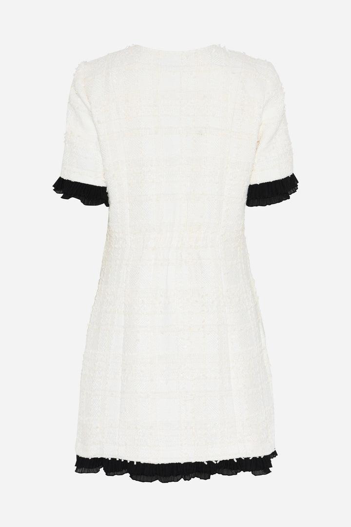 Bruuns Bazaar Women GaussiaBBZenny dress Dress White Cream