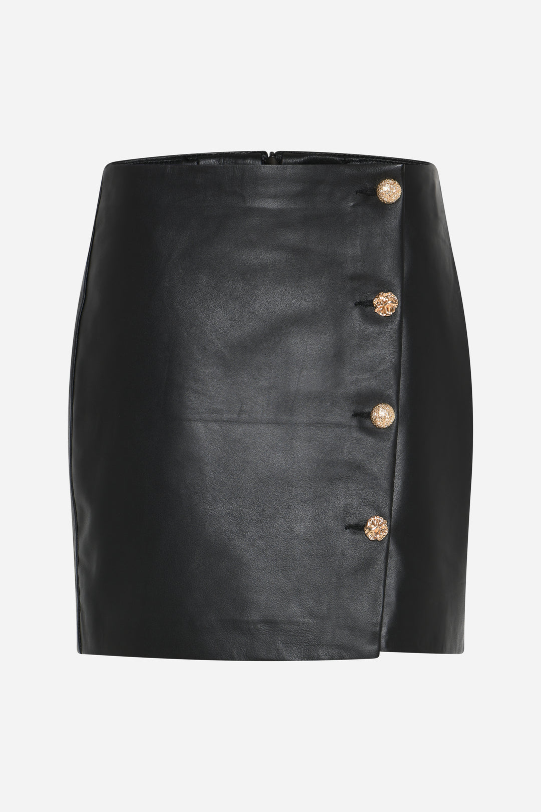 Bruuns Bazaar Women GentianBBShinni Leather skirt Skirt Black