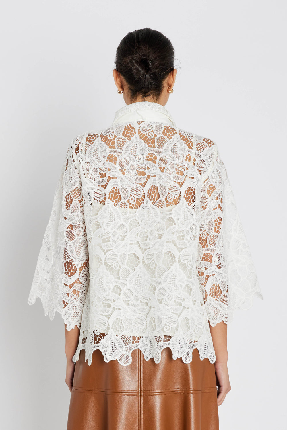 Bruuns Bazaar Women GeonomaBBFay shirt Shirts White