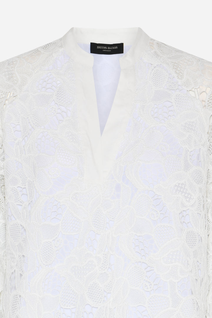 Bruuns Bazaar Women GeonomaBBWandesa dress Dress White