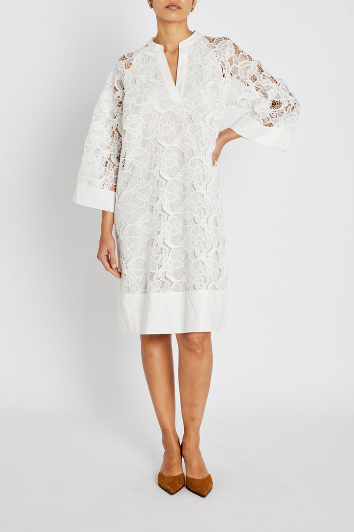 Bruuns Bazaar Women GeonomaBBWandesa dress Dress White