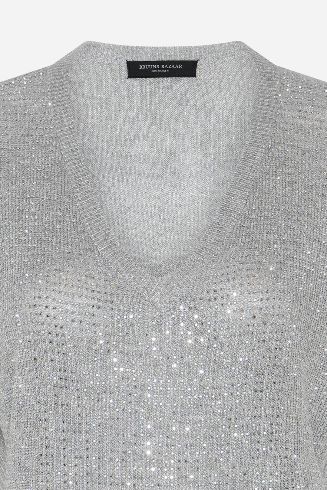 Bruuns Bazaar Women HoweaBBMarlee Glitter knit Knit Silver