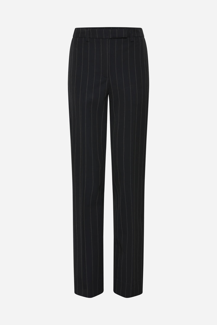 Bruuns Bazaar Women HydrangeaBBCigga pants Pants Black pinstripe