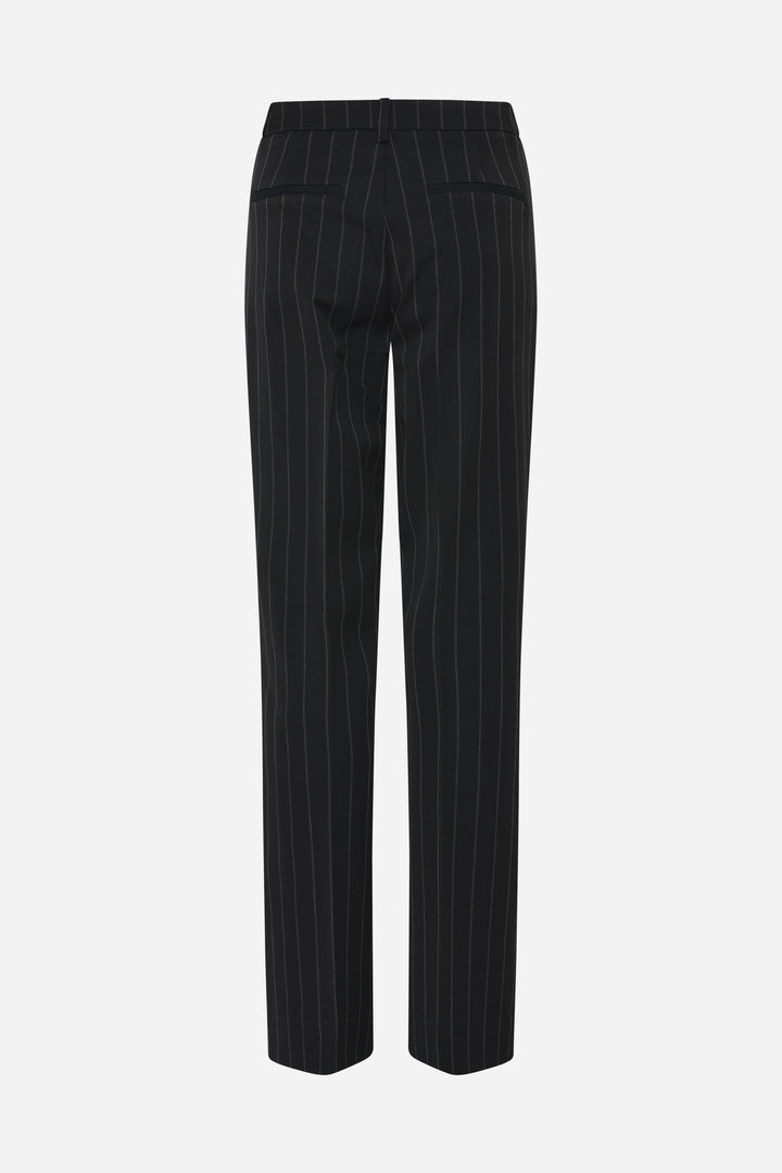 Bruuns Bazaar Women HydrangeaBBCigga pants Pants Black pinstripe