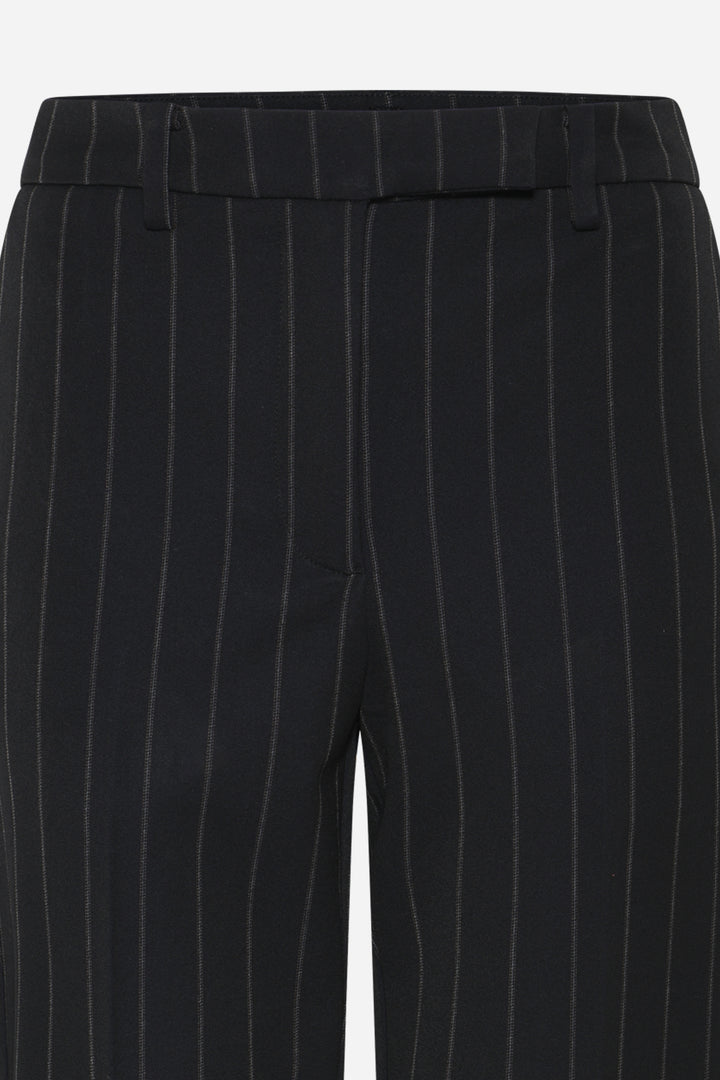 Bruuns Bazaar Women HydrangeaBBCigga pants Pants Black pinstripe