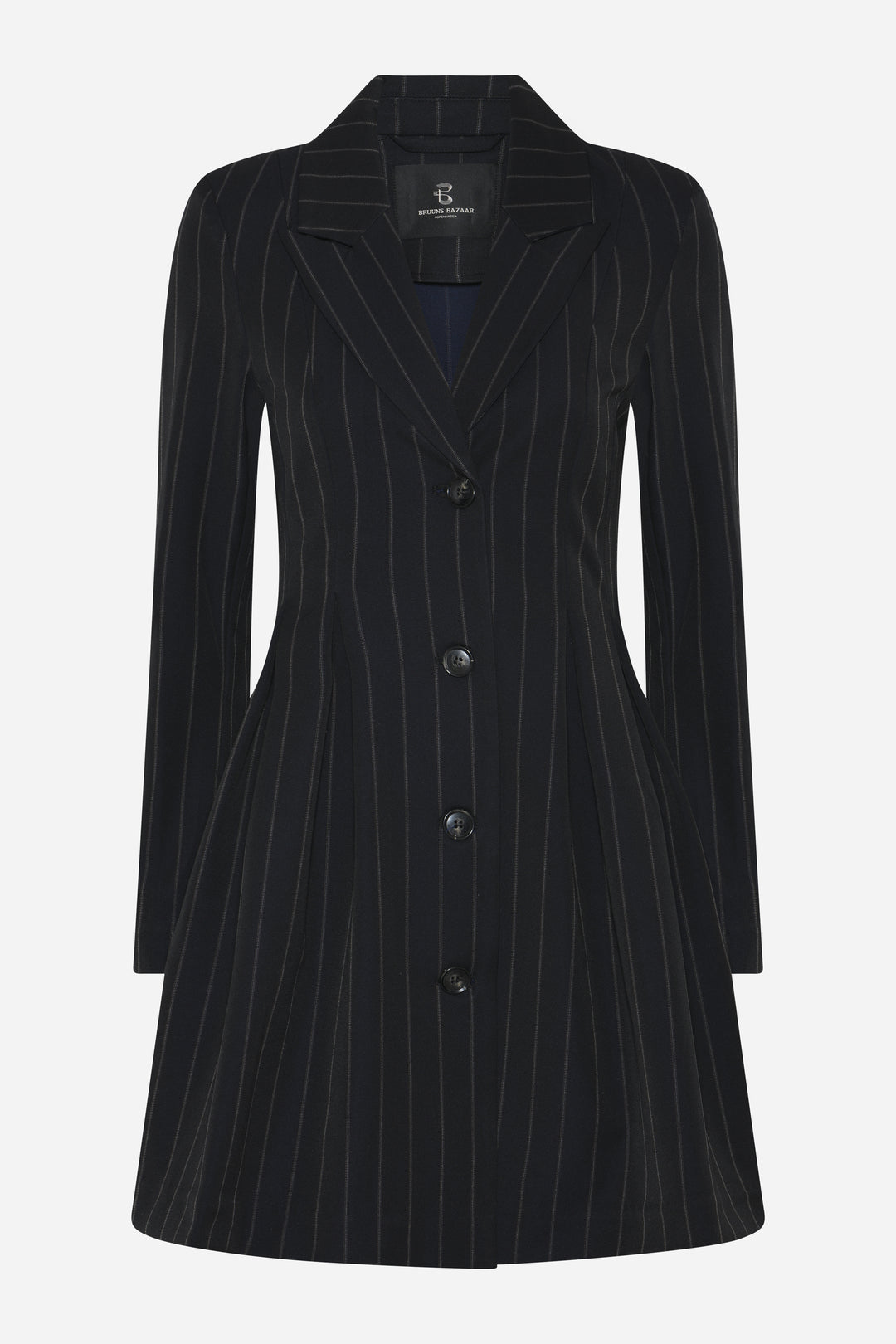 Bruuns Bazaar Women HydrangeaBBTova dress Dress Black pinstripe