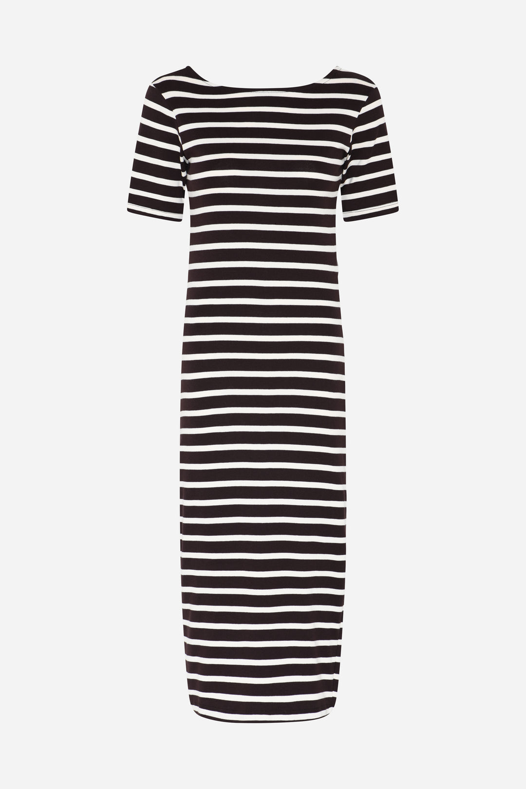 Bruuns Bazaar Women IguanuraBBBoat neck dress Dress Brown stripe