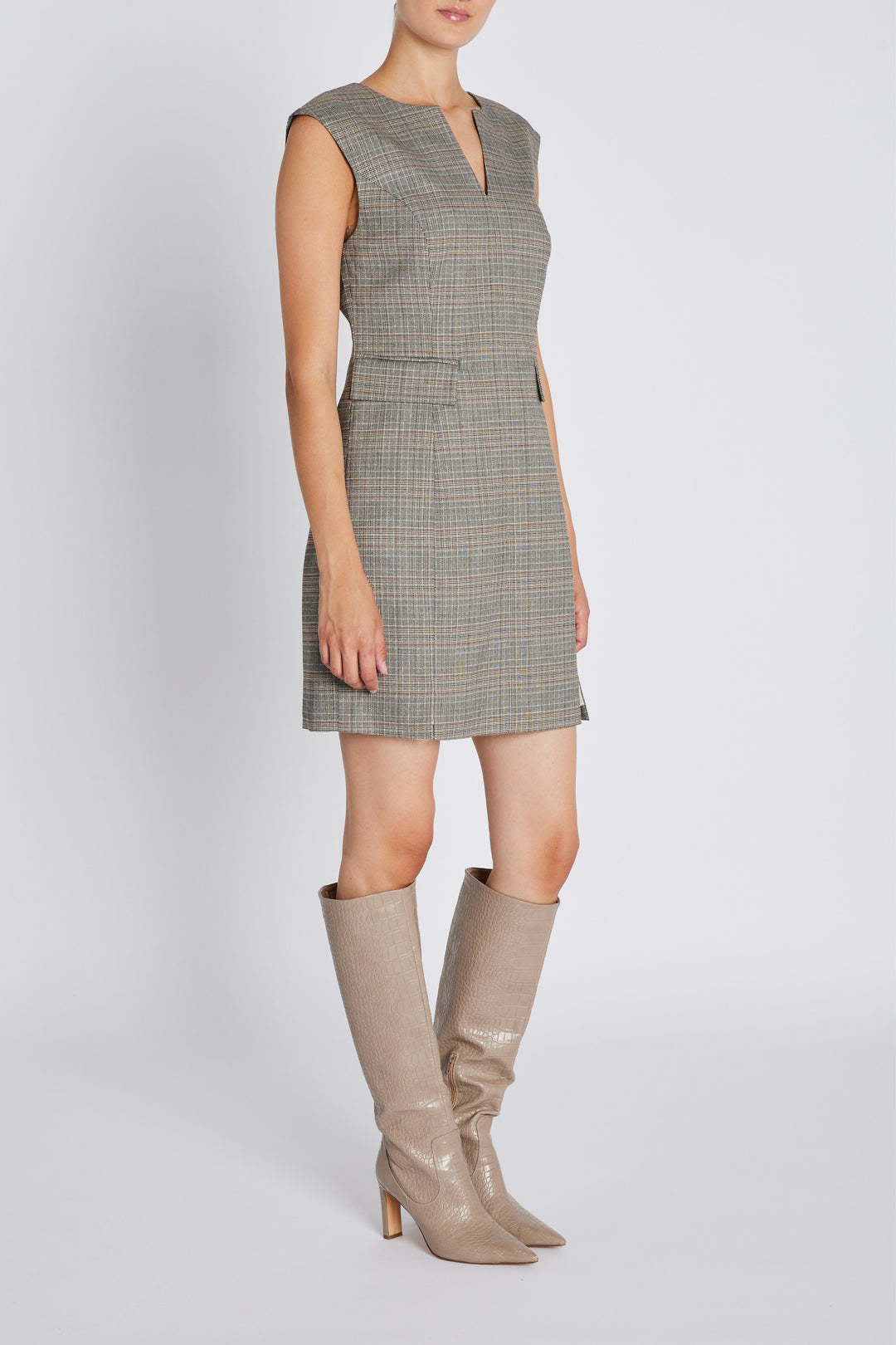Bruuns Bazaar Women IpomoeaBBLenesa dress Dress Brown Check