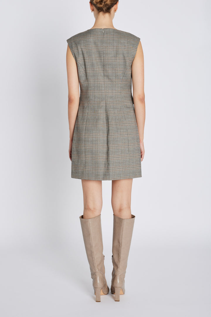 Bruuns Bazaar Women IpomoeaBBLenesa dress Dress Brown Check