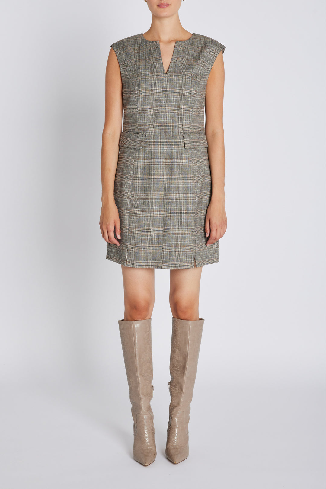 Bruuns Bazaar Women IpomoeaBBLenesa dress Dress Brown Check