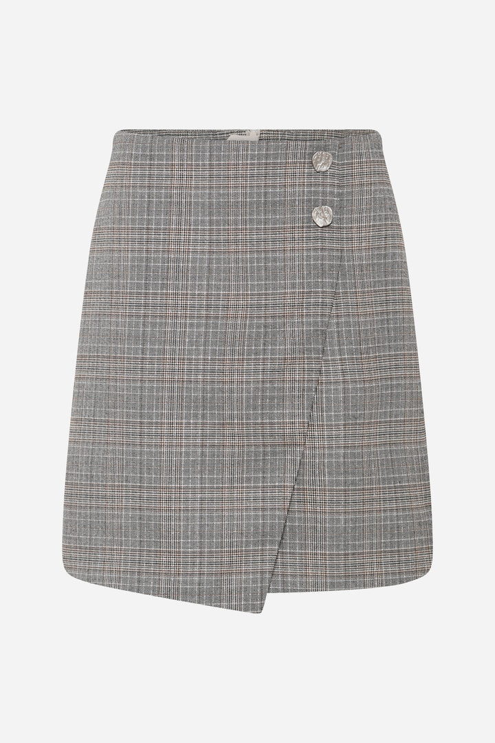 Bruuns Bazaar Women IpomoeaBBMaina skirt Skirt Brown Check