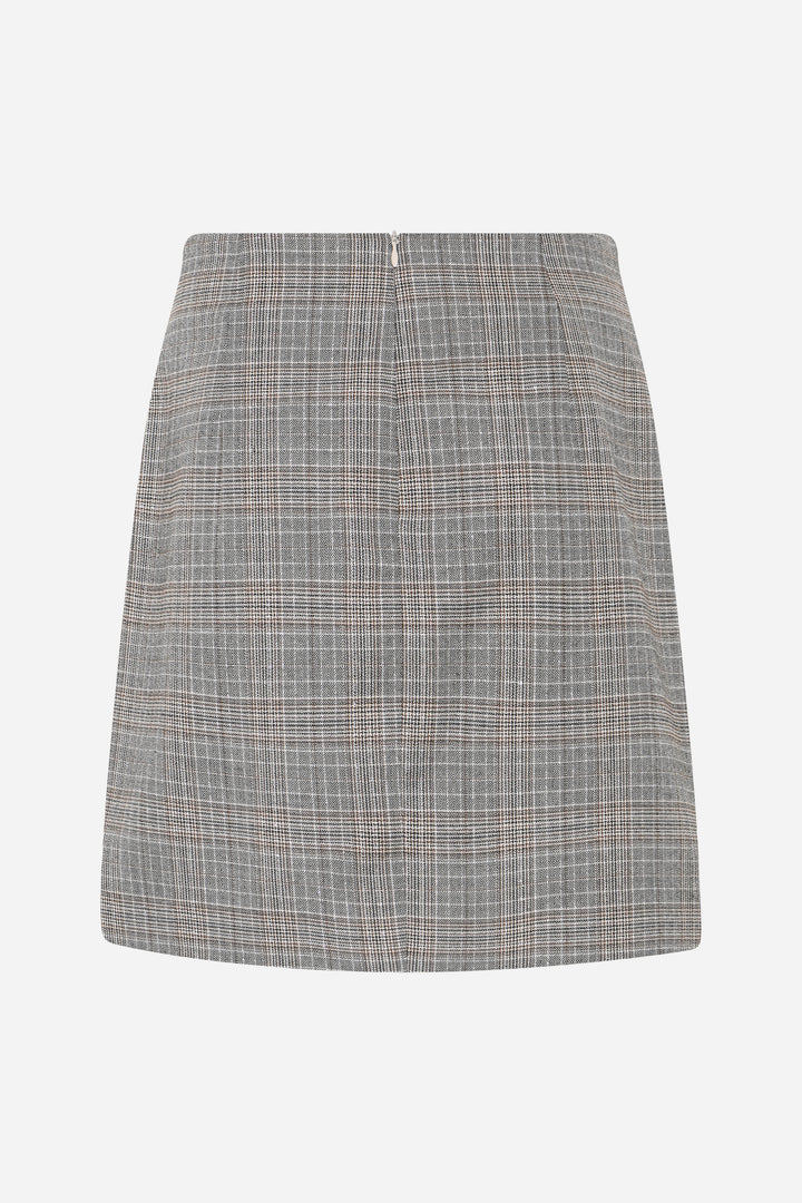 Bruuns Bazaar Women IpomoeaBBMaina skirt Skirt Brown Check