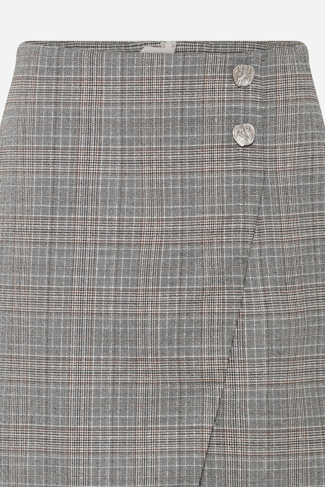Bruuns Bazaar Women IpomoeaBBMaina skirt Skirt Brown Check
