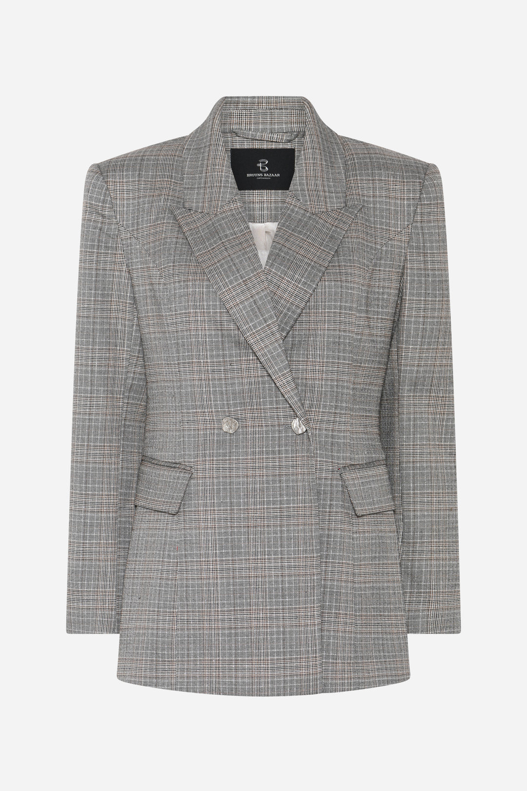 Bruuns Bazaar Women IpomoeaBBTuxana blazer Blazer Brown Check