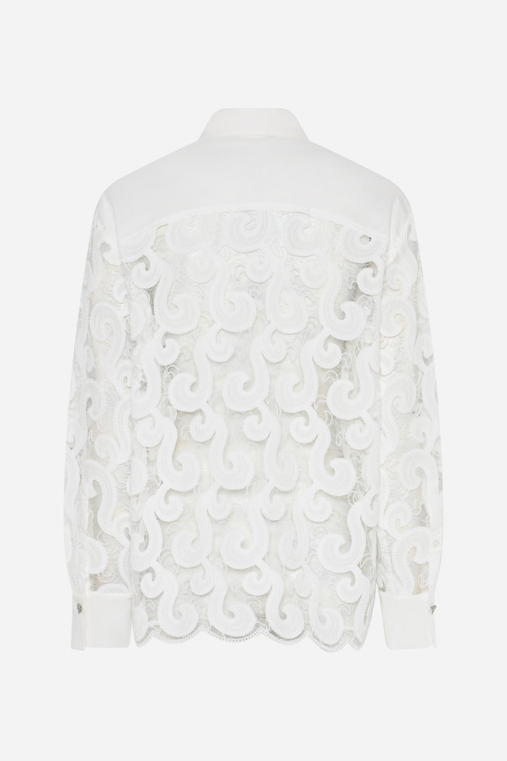 Bruuns Bazaar Women ItayaBBViveca shirt Shirts White