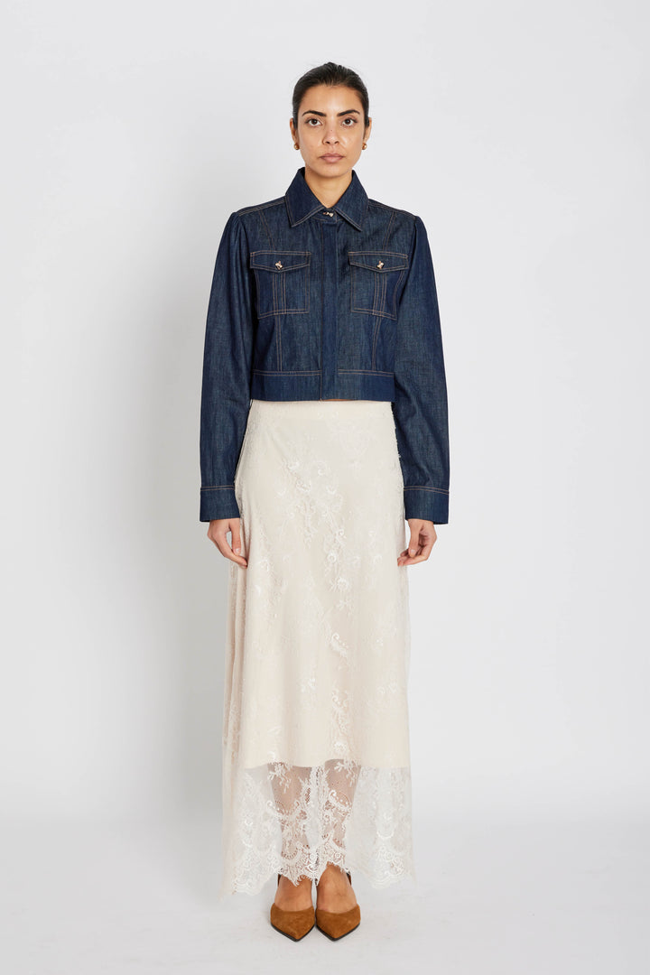 Bruuns Bazaar Women JuaniaBBIna skirt Skirt White Sand