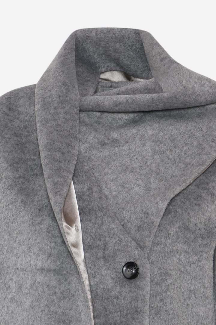 Bruuns Bazaar Women JubaBBAureve coat Outerwear Grey Melange