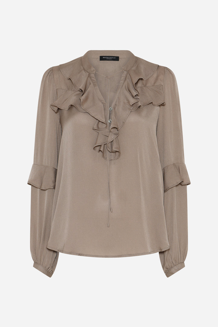 Bruuns Bazaar Women KamilleBBJolivia blouse Blouse Roasted cashew