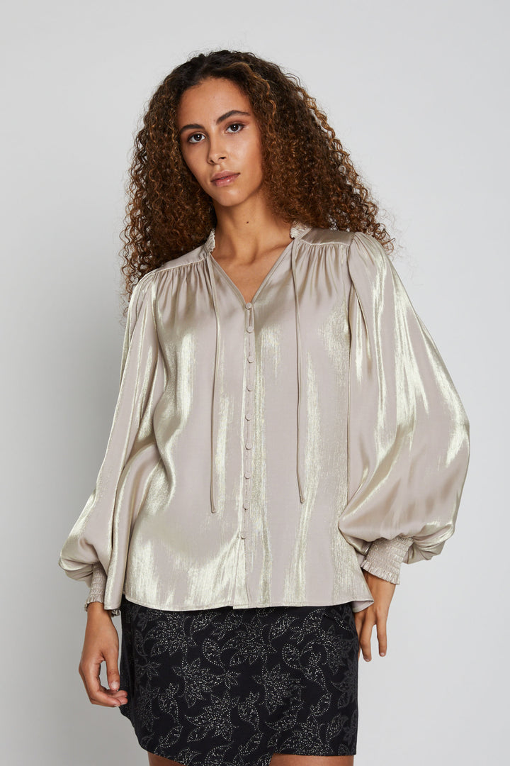 Bruuns Bazaar Women KassianiBBHarrietta shirt Shirts Gold Sand