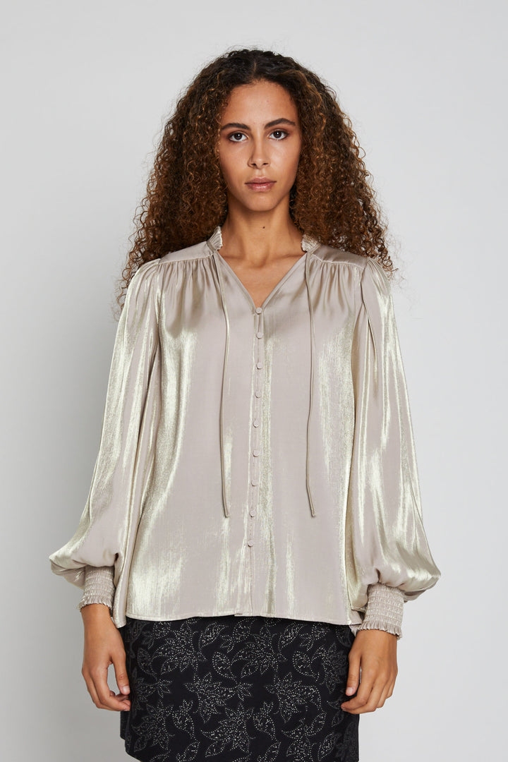 Bruuns Bazaar Women KassianiBBHarrietta shirt Shirts Gold Sand