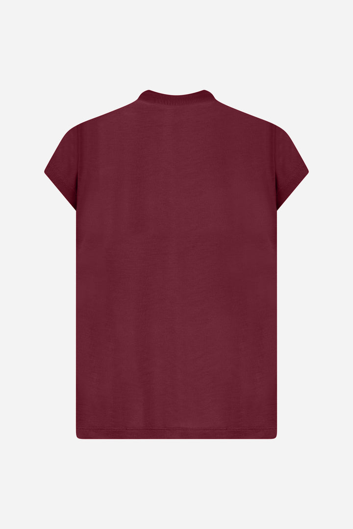 Bruuns Bazaar Women KatkaBBGinae blouse T-shirts Burgundy