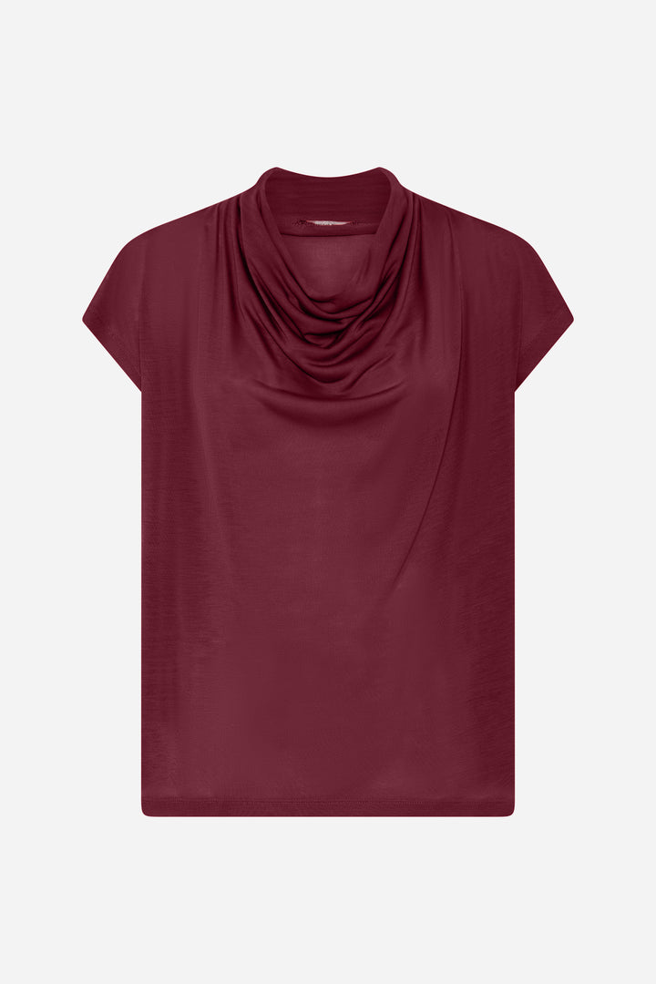 Bruuns Bazaar Women KatkaBBGinae blouse T-shirts Burgundy