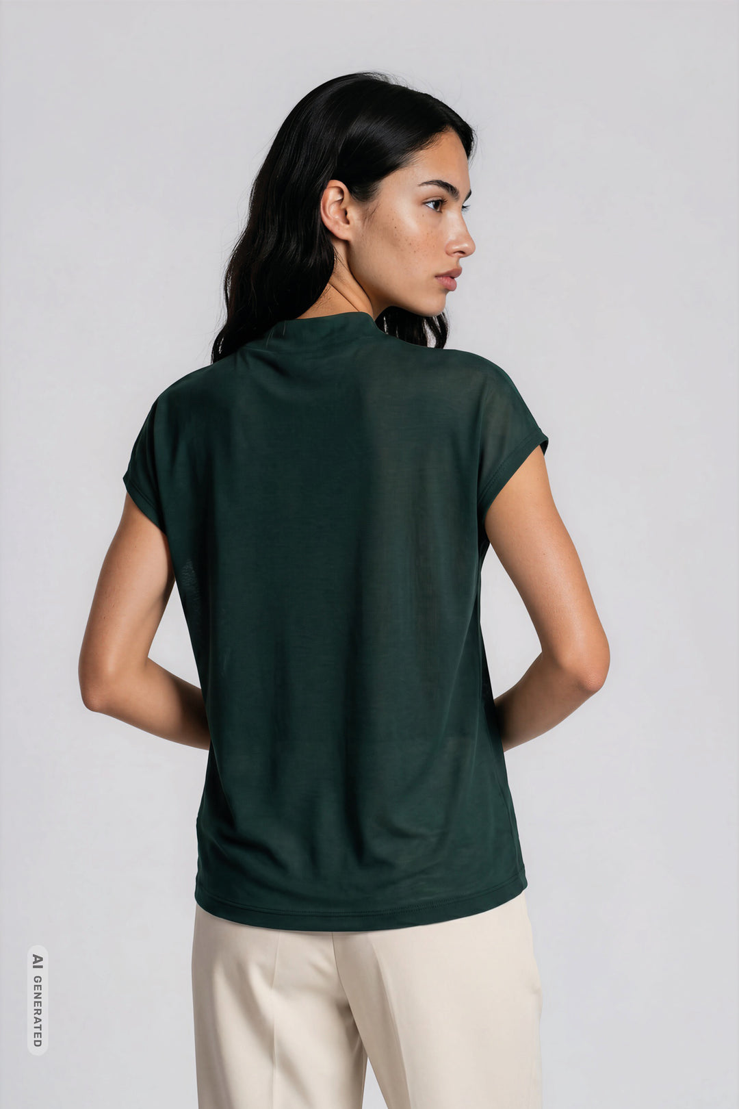 Bruuns Bazaar Women KatkaBBGinae blouse T-shirts Midnight Green