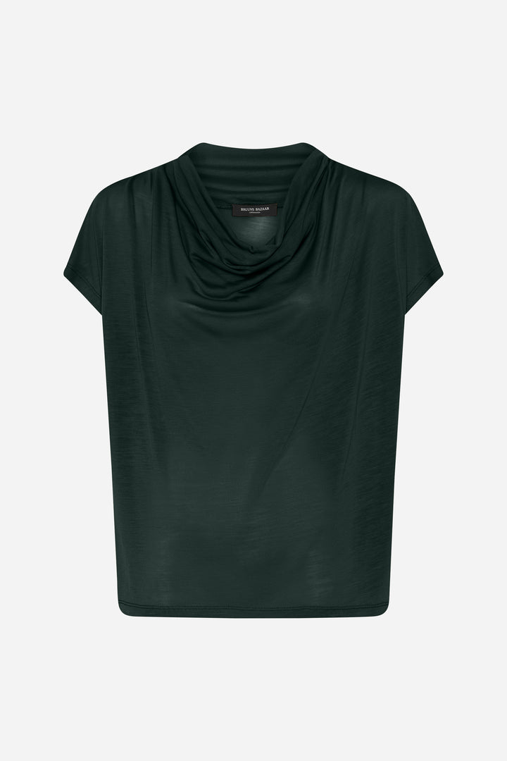Bruuns Bazaar Women KatkaBBGinae blouse T-shirts Midnight Green