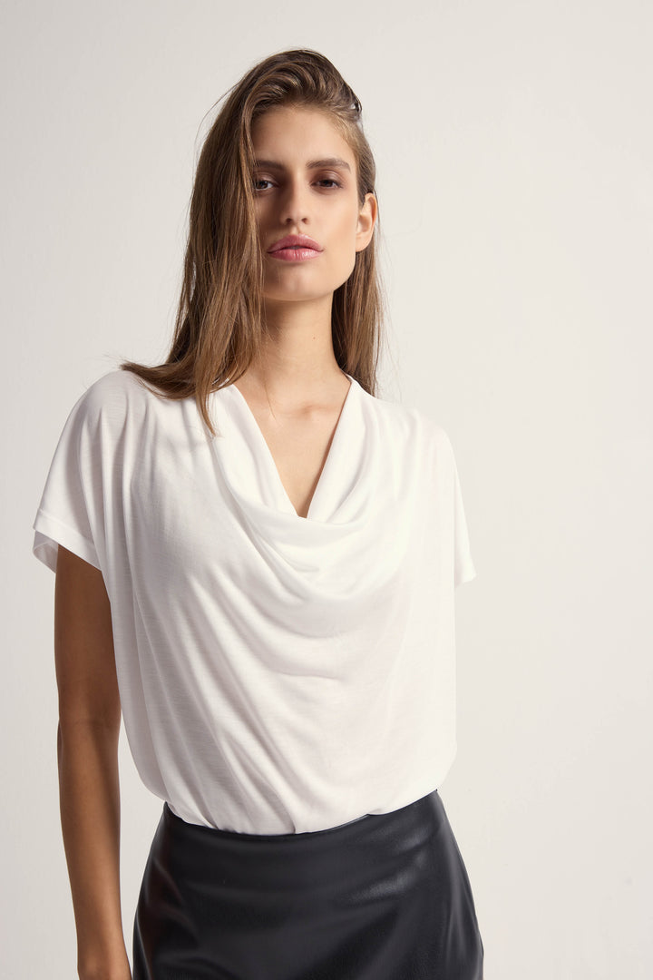 Bruuns Bazaar Women KatkaBBGinae blouse T-shirts Snow White