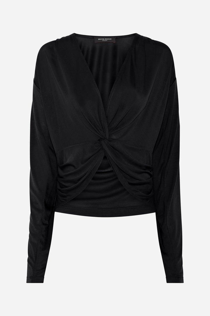 Bruuns Bazaar Women KatkaBBShauri blouse T-shirts Black