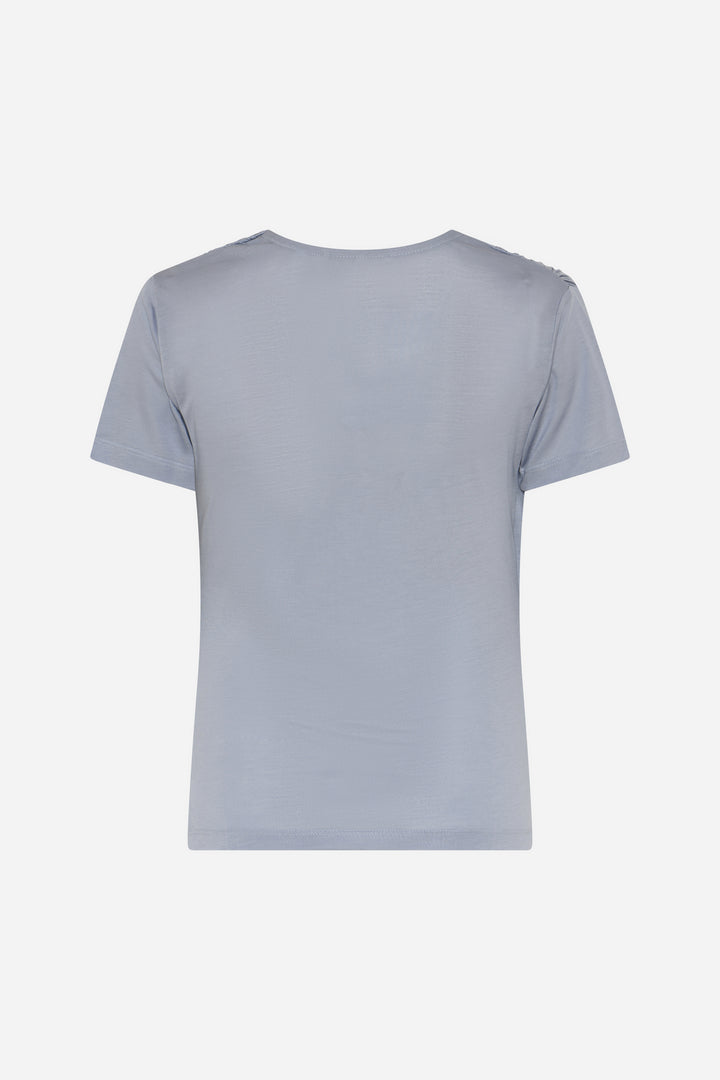 Bruuns Bazaar Women KatkaBBSynvita top T-shirts Eventide Blue