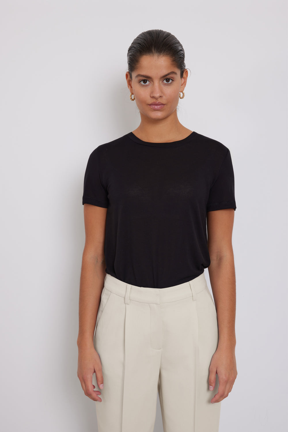 Bruuns Bazaar Women KatkaBB ss T-shirt T-shirts Black