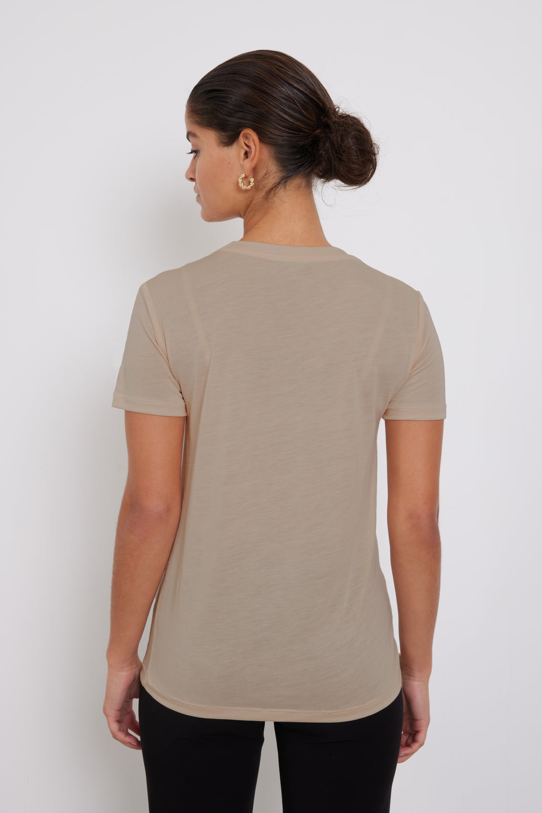 Bruuns Bazaar Women KatkaBB ss T-shirt T-shirts Roasted Grey Khaki