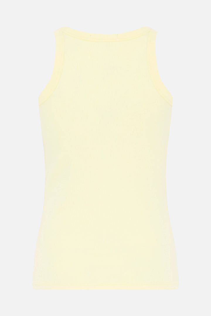 Bruuns Bazaar Women KatyBB Rib Tank top T-shirts Tender Yellow