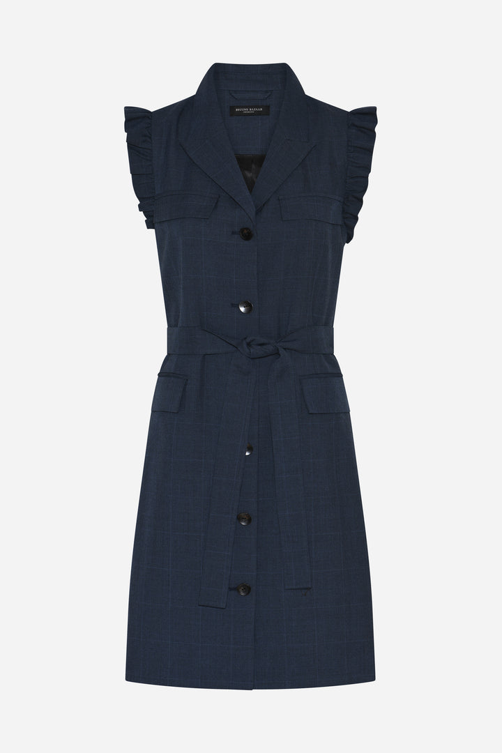 Bruuns Bazaar Women KerrioBBGauri dress Dress Deep grey blue
