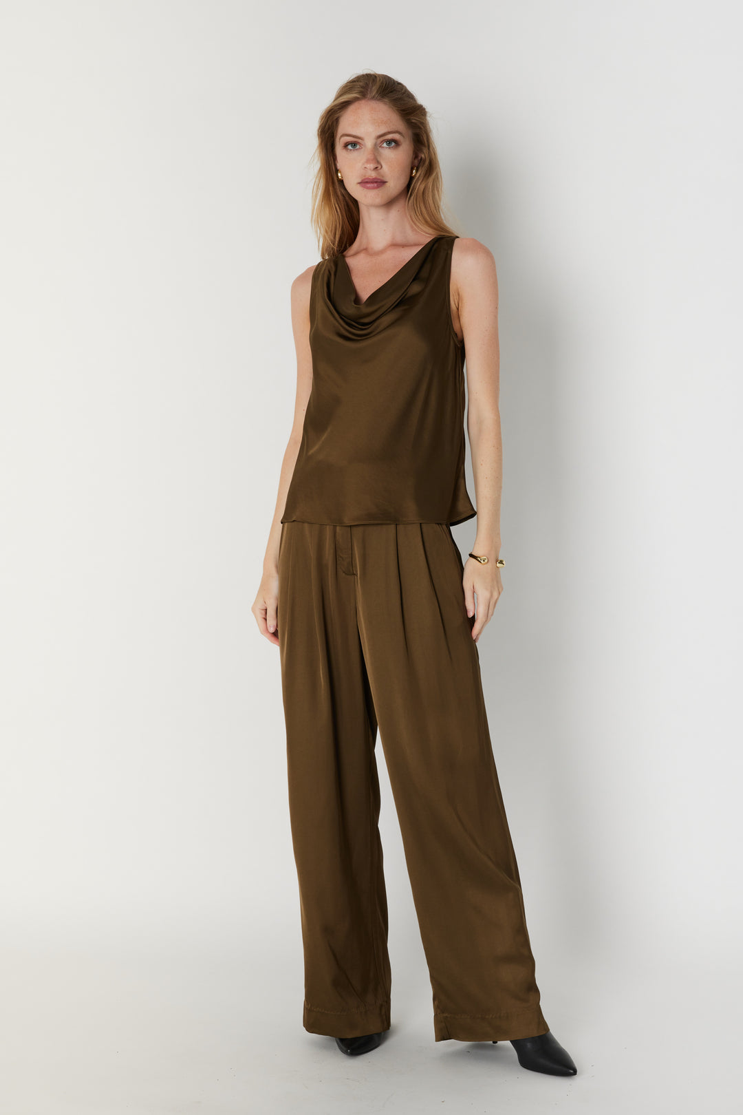 Bruuns Bazaar Women KorthalsiaBBCowl top Blouse Beech