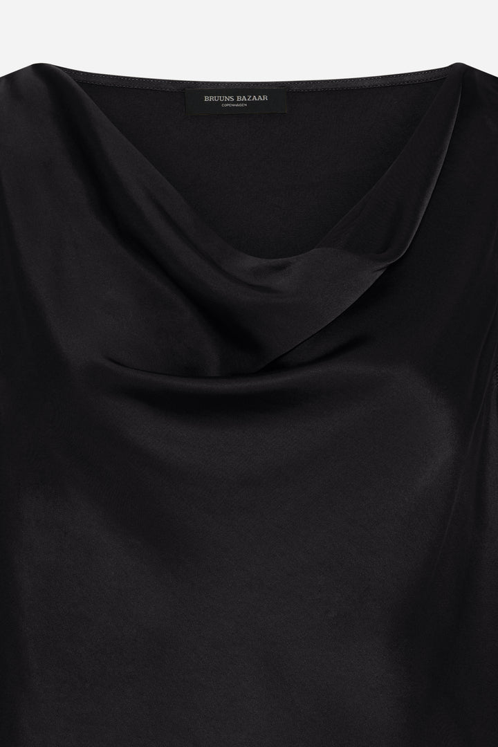 Bruuns Bazaar Women KorthalsiaBBCowl top Blouse Black