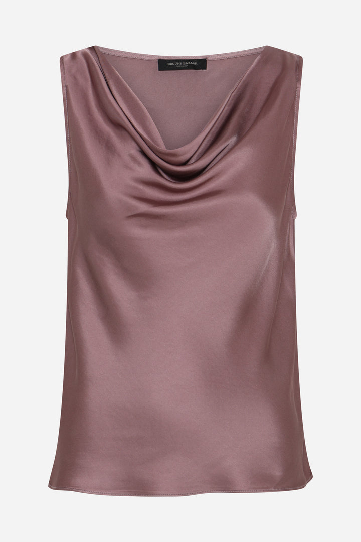 Bruuns Bazaar Women KorthalsiaBBCowl top Blouse Twilligth Mauve