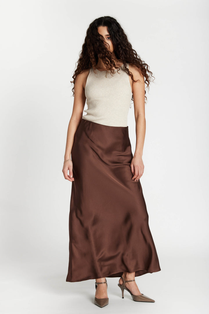 Bruuns Bazaar Women KorthalsiaBBJoanelle skirt Skirt Chestnut