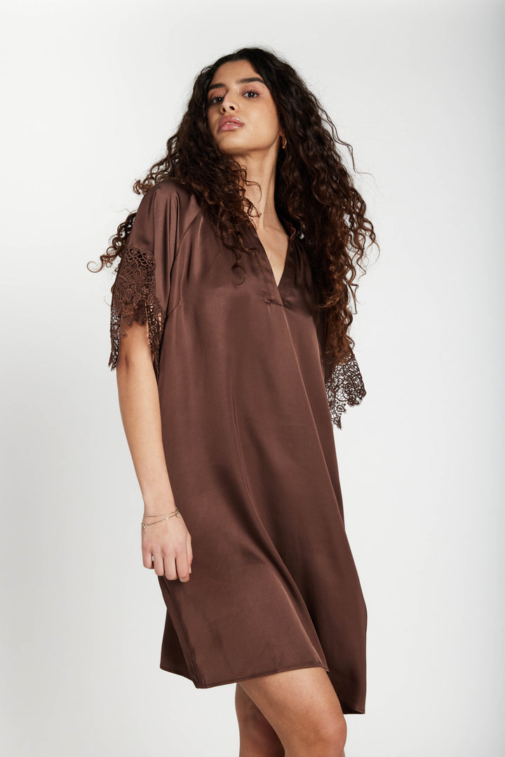 Bruuns Bazaar Women KorthalsiaBBWenny dress Dress Chestnut