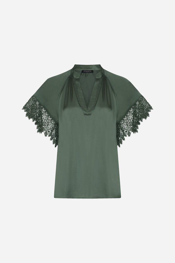 Bruuns Bazaar Women KorthalsiaBBWiny blouse Blouse Sweet Green