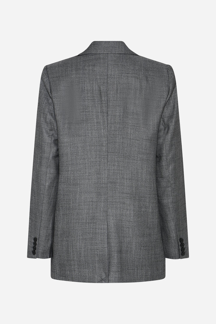 Bruuns Bazaar Women KuraBBFrida blazer Blazer Grey Herringbone