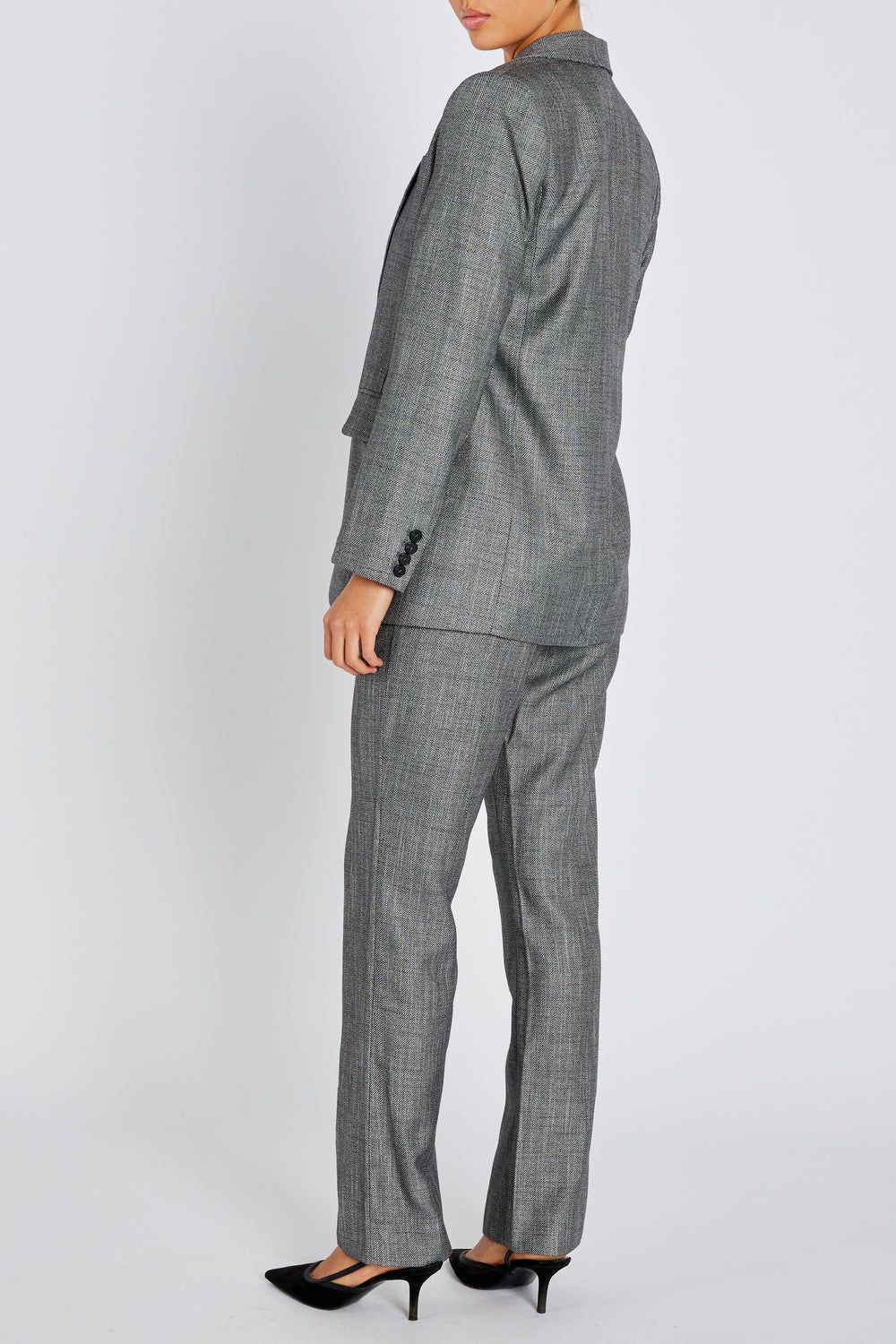 Bruuns Bazaar Women KuraBBFrida blazer Blazer Grey Herringbone