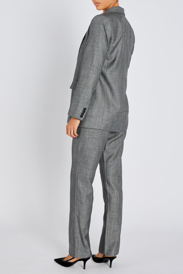 Bruuns Bazaar Women KuraBBFrida blazer Blazer Grey Herringbone