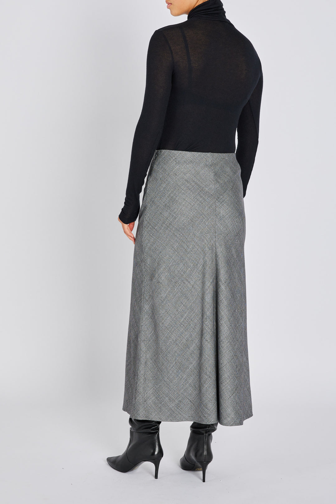 Bruuns Bazaar Women KuraBBJoan skirt Skirt Grey Herringbone