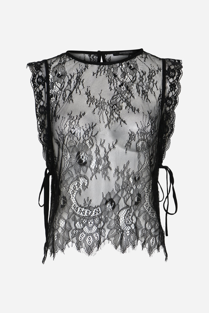 Bruuns Bazaar Women LaccoBBLisia top Blouse Black